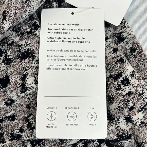 New Athleta Elation Textured 7/8 Tight Legging Size 3X - Picture 10 of 16